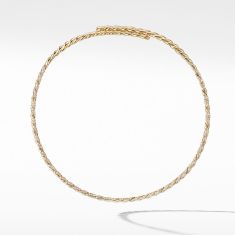David Yurman Paveflex Necklace in 18K Yellow Gold with Diamonds