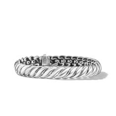 image of David Yurman Sculpted Cable Bracelet in Sterling Silver with sku:B17949SS