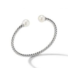 David Yurman Solari Bracelet with Diamonds and Freshwater Pearl Small REEDS Jewelers