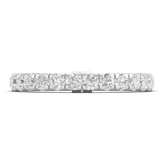 Downton Abbey 1ctw Lab Grown Diamond White Gold Band - Mrs. Hughes