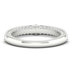 Downton Abbey 1ctw Lab Grown Diamond White Gold Band - Mrs. Hughes