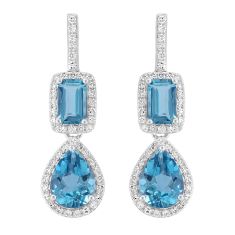 Effy london blue topaz deals earrings