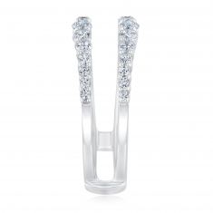 5/8ctw Round Diamond Ring Guard | Embrace Collection