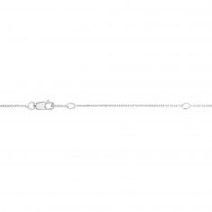 Emerald-Cut Peridot and Created White Sapphire Sterling Silver Pendant Necklace