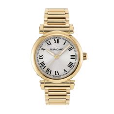 Ferragamo Allure Gold-Tone Bracelet Watch 36mm - SFS000524