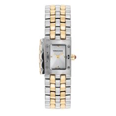Ferragamo Secret Silver Dial Two-Tone Bracelet Watch 18.5x30mm - SFS900224