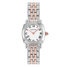 Ferragamo Soft Square Two-Tone Bracelet Watch | 23mm | SFKU00523