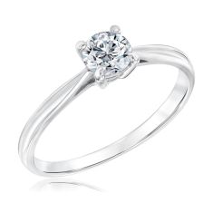 Forevermark 1/2ct Diamond Solitaire White Gold Engagement Ring