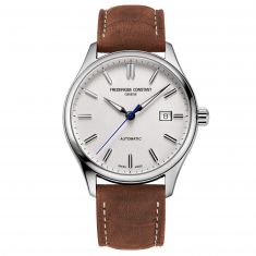 Frederique Constant Classics Index Automatic Brown Leather Strap Watch | 40mm | FC-303NS5B6