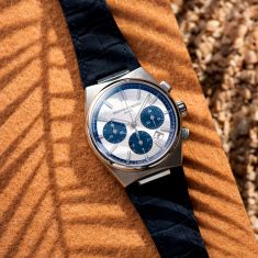 Frederique Constant Highlife Chronograph Automatic Panda Dial Limited Edition Watch | Three Strap Set | 41mm | FC-391WN4NH6