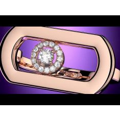 Messika Move Uno Diamond Accent Yellow Gold Bracelet Messika Move Uno Diamond Accent Yellow Gold Bracelet