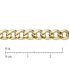 Gold-Filled 4.5mm Curb Chain Necklace