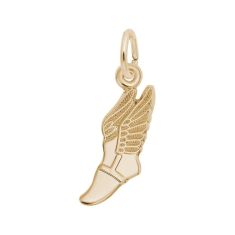 Gold-Plated Winged Shoe Flat Charm | REEDS Golden Moments