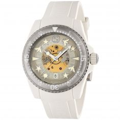Gucci Dive Automatic White Bio-Based Plastic Strap Watch | 40mm | YA136343