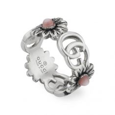 Double g flower ring hotsell