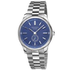 Gucci G-Timeless Blue Dial Stainless Steel Watch 40mm - YA126389
