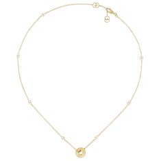 Gucci Icon Cosmogonie Star Yellow Gold Necklace
