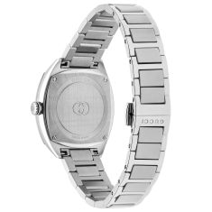 Gucci Interlocking Diamond Pink Dial Stainless Steel Watch 29mm - YA142511