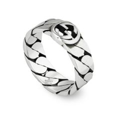 Gucci Interlocking G Ring in Sterling Silver, 6mm