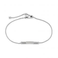 Gucci Link To Love Diamond Bracelet in White Gold 1/8ctw