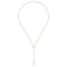 Gucci Link To Love Yellow Gold Lariat Necklace