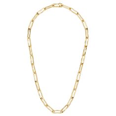 Gucci Link To Love Yellow Gold Wide Chain Necklace