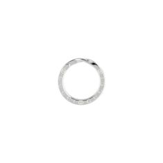 Gucci Sterling Silver Interlocking G Keyring