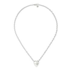 Gucci boule heart necklace store