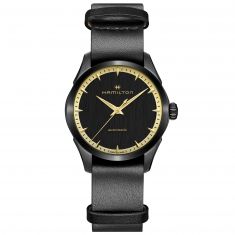 Hamilton Jazzmaster Automatic Black Leather Strap Watch | 36mm | H32255730