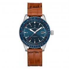 Hamilton Khaki Aviation Converter Auto Brown Leather Strap Watch | 42mm | H76645540