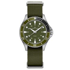 Hamilton Khaki Navy Scuba Quartz Black NATO Strap Watch | 37mm | H82241961