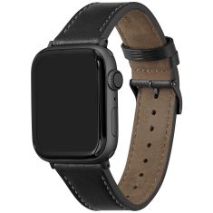 Hugo Boss Apple Watch Strap | Black Leather | 42mm & 44mm | 1560045