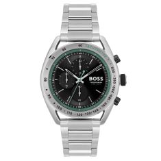 Hugo Boss Center Court Chronograph Stainless Steel Bracelet Watch | 44mm | 1514023