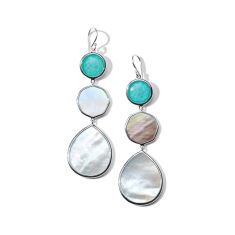 IPPOLITA Crazy 8 Earrings in Sterling Silver Isola - POLISHED ROCK CANDY