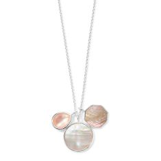 IPPOLITA Dahlia Triple Pendant Necklace in Sterling Silver | POLISHED ROCK CANDY