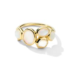 IPPOLITA Gelato 5-Stone Yellow Gold Cluster Ring in Flirt | ROCK CANDY | Size 7