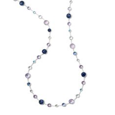 IPPOLITA Lollitini Sterling Silver Long Necklace in Lavanda | LOLLIPOP