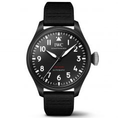 IWC Big Pilot's Watch 43 Top Gun | Black Dial | Black Textile Strap | IW329801