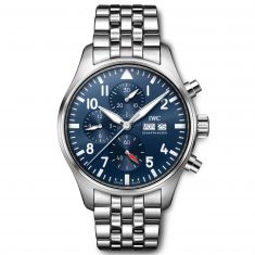 IWC Pilot's Chronograph Watch | 43mm | Stainless Steel | IW378004