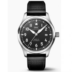 IWC Pilot's Watch Mark XX | Black Leather Strap | Black Dial | IW328201