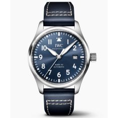 IWC Pilot's Watch Mark XX | Blue Leather Strap | Blue Dial | IW328203