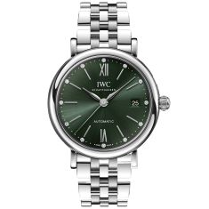 IWC Portofino Automatic 37 Green Dial Stainless Steel Watch 37mm - IW458602