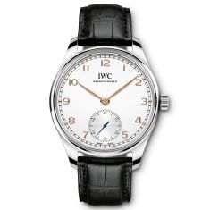 IWC Portugieser Automatic 40 Watch, Black Leather Strap IW358303