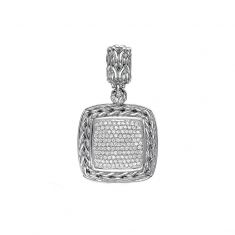 image of John Hardy Classic Chain Diamond Enhancer 3/4ctw with sku:112958