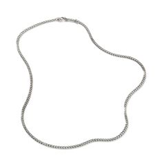 John Hardy Classic Chain Silver Curb Chain Necklace | 24 Inches