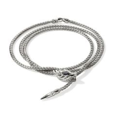 John Hardy Legends Naga Sterling Silver Wrap Bracelet