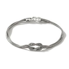 John Hardy Love Knot Sterling Silver Bracelet