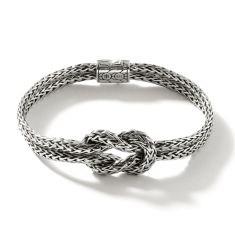 John Hardy Love Knot Sterling Silver Bracelet | 3.5mm