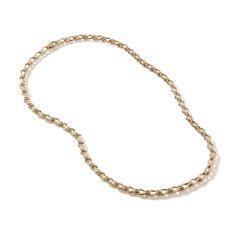 John Hardy Surf Yellow Gold 10mm Chain Link Necklace