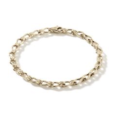 John Hardy Surf Yellow Gold Link Bracelet | 5mm | Medium